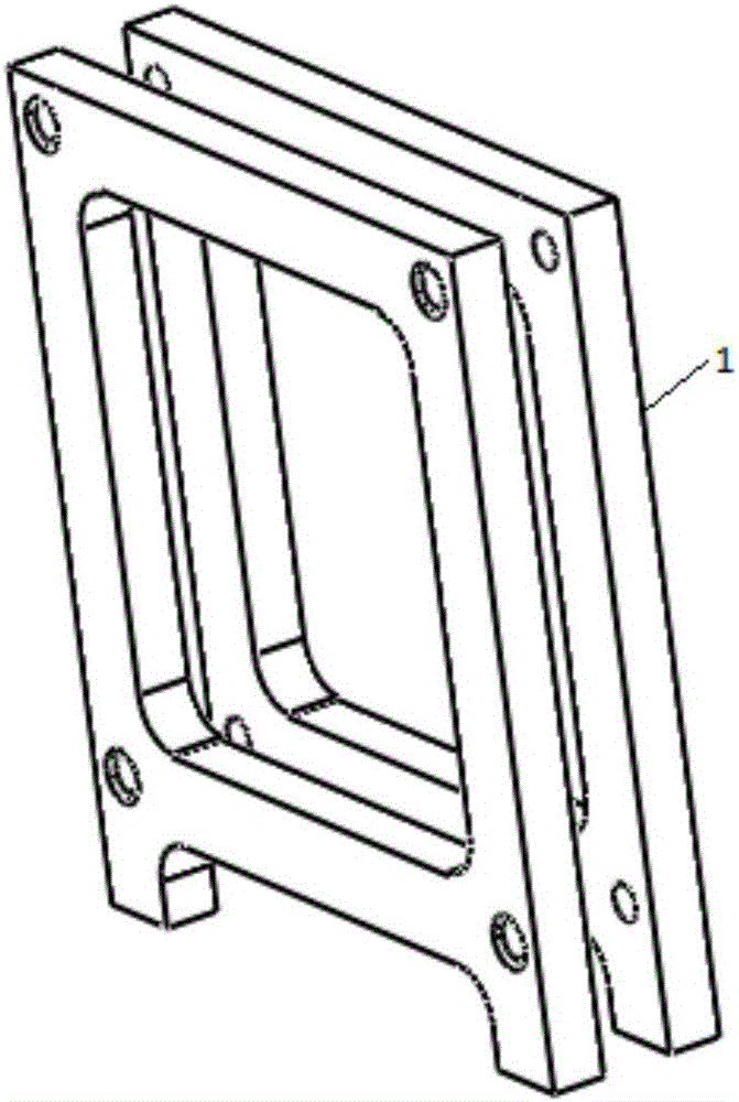 Laminating and heating device for materials