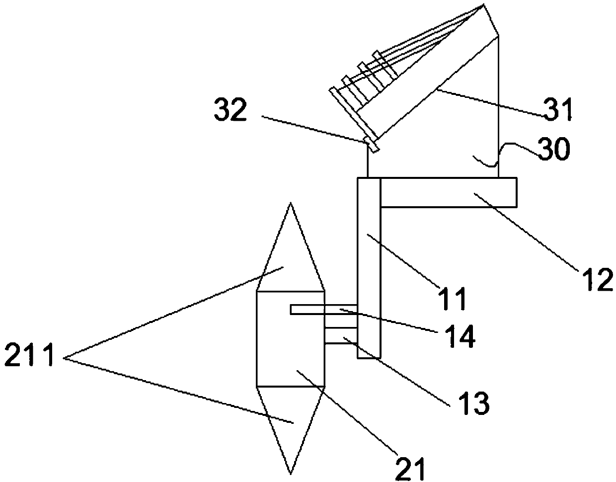Vehicle-mounted traffic cone automatic laying device