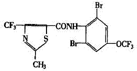 A kind of bactericidal composition containing thiabendazole and thiafuramide and its application