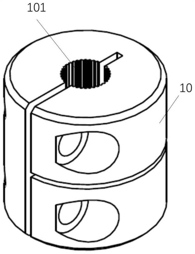 Gas metering device of high-power gas engine