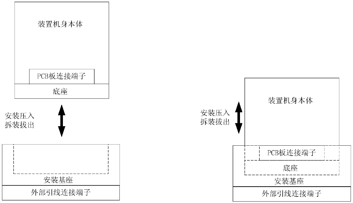 Small-sized relay protection intelligent terminal device adopting clamping structure