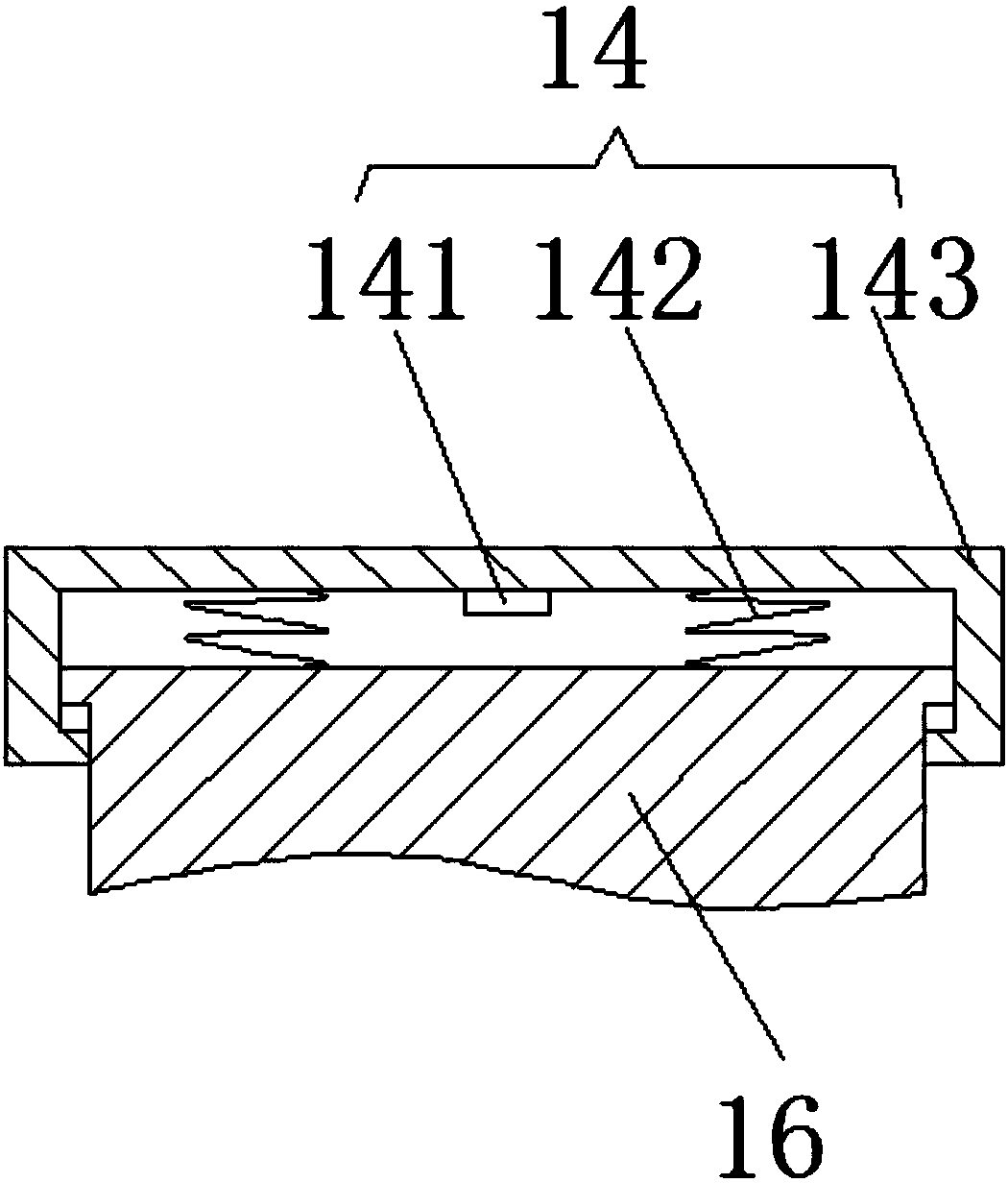 Peeling device for single-core cable