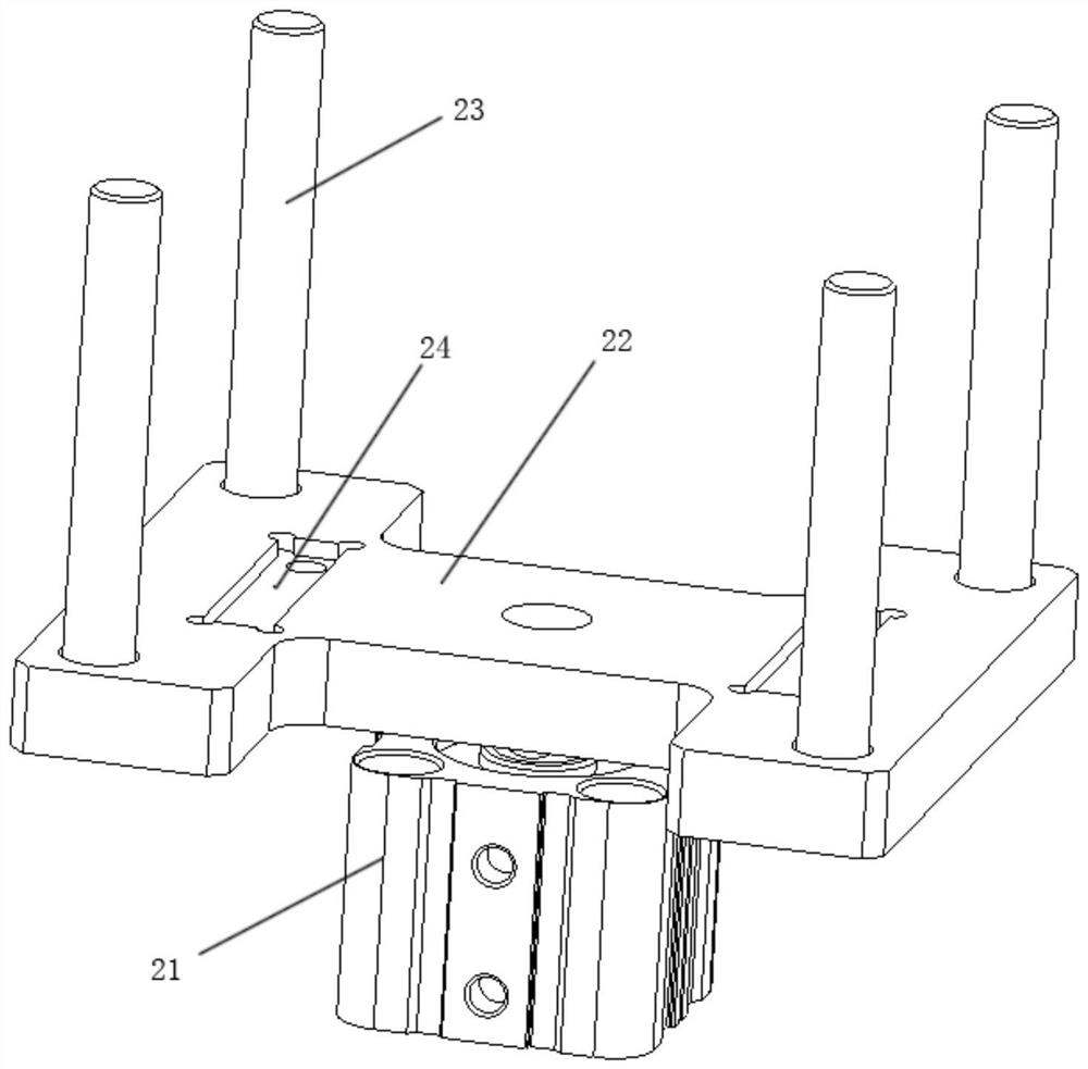 Sheet-shaped sheet metal part laser cutting auxiliary device