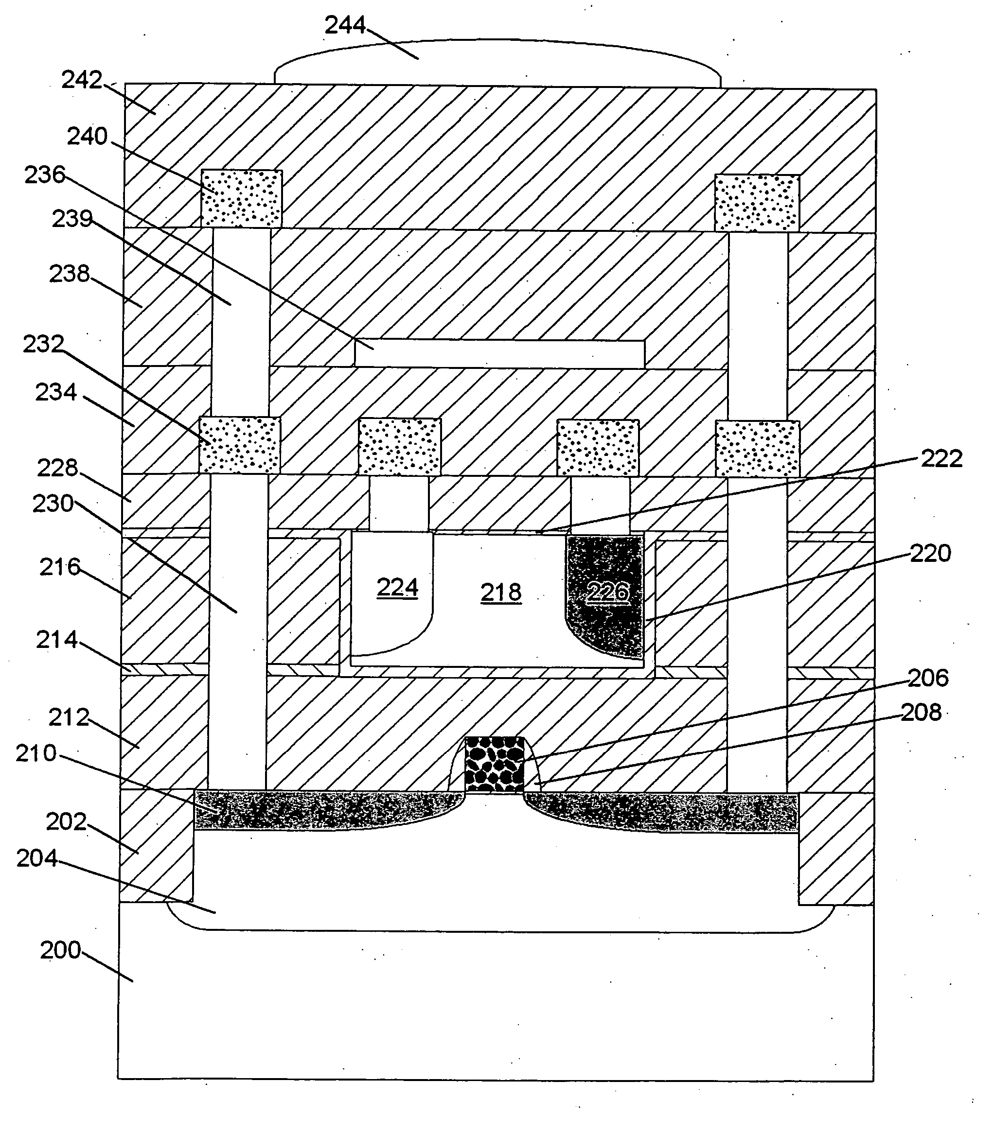 Image sensor comprising isolated germanium photodetectors integrated with a silicon substrate and silicon circuitry