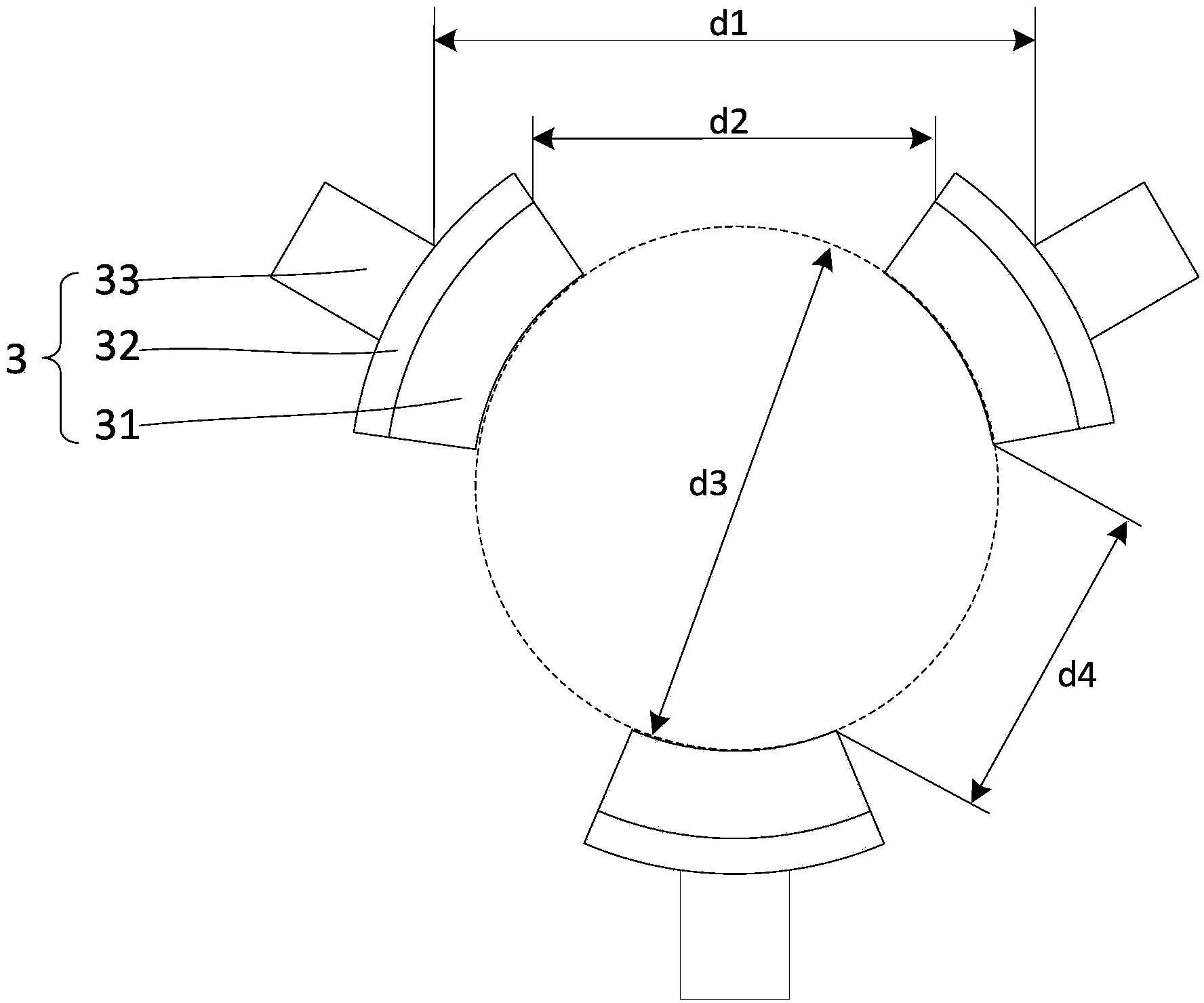 Wafer holding device in vacuum prewet cavity