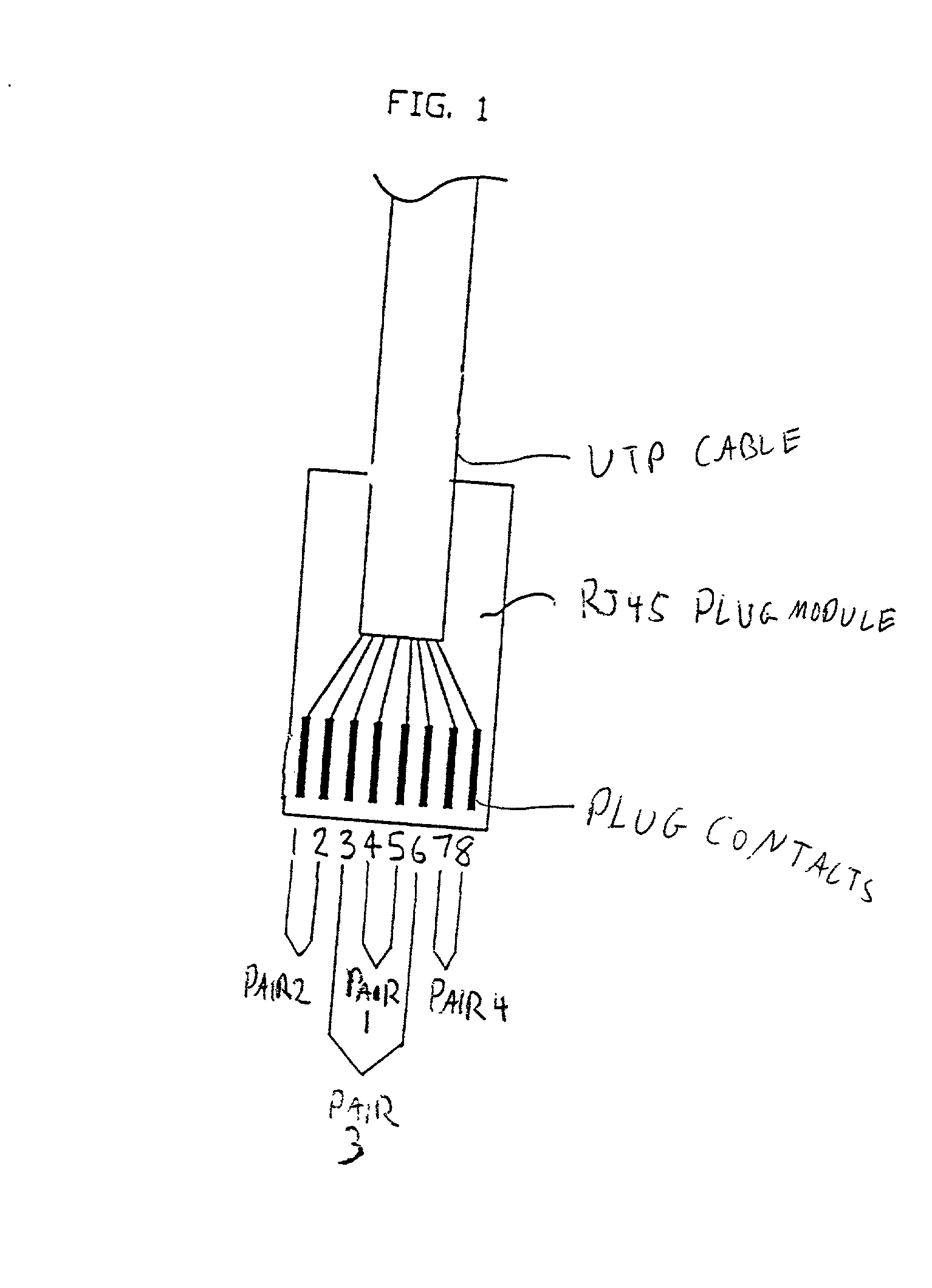 Low noise communication modular connnector insert