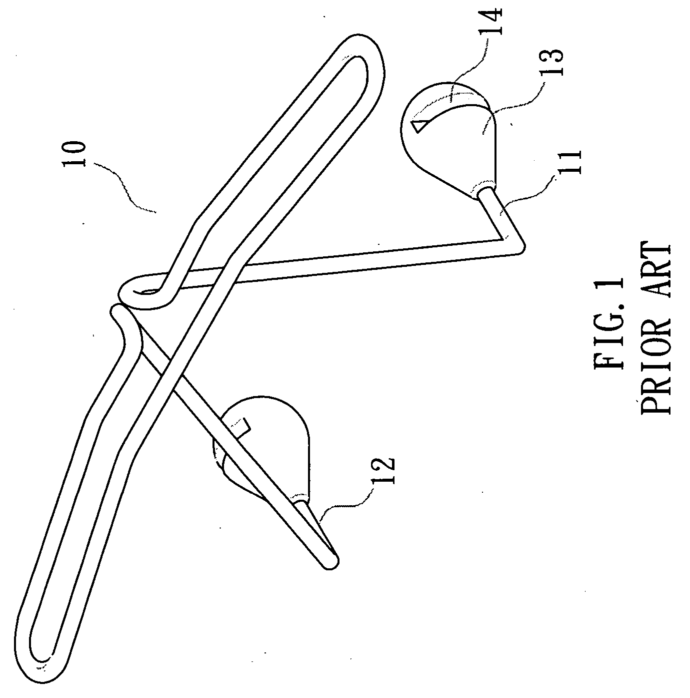 Automobile clothes hanger bracket