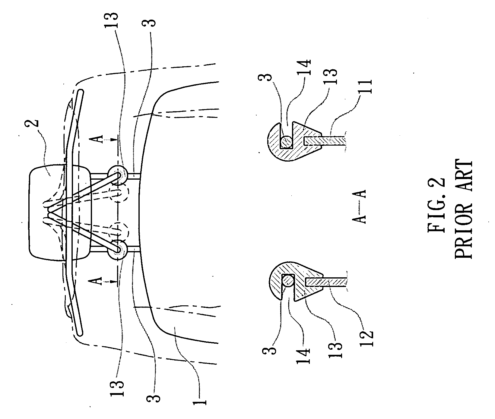 Automobile clothes hanger bracket