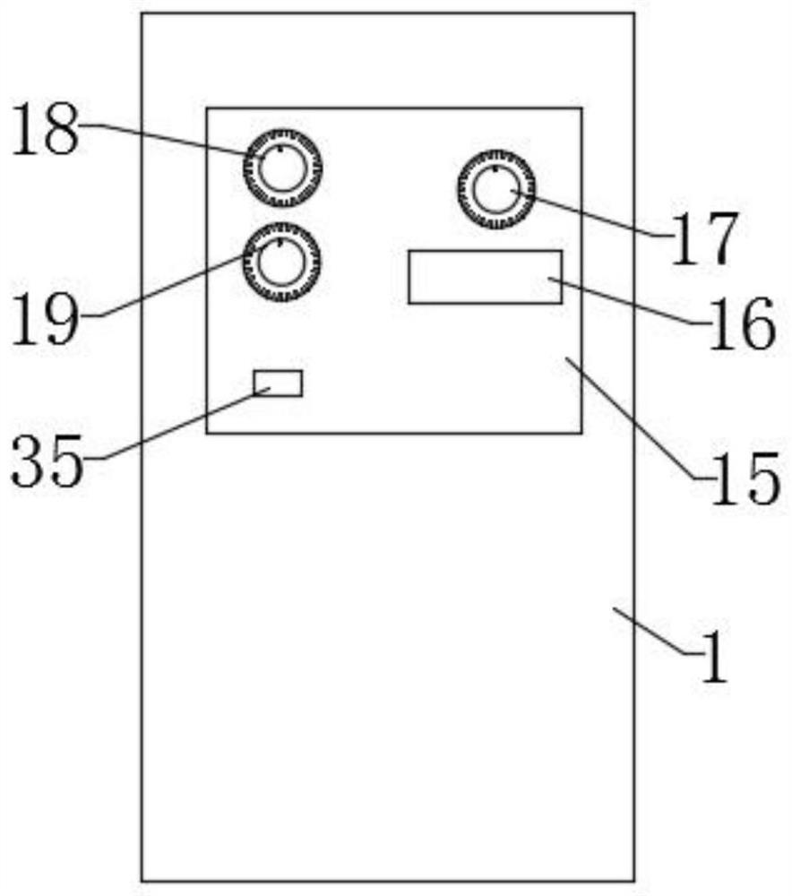 An anesthesia device for adjusting concentration in anesthesiology department