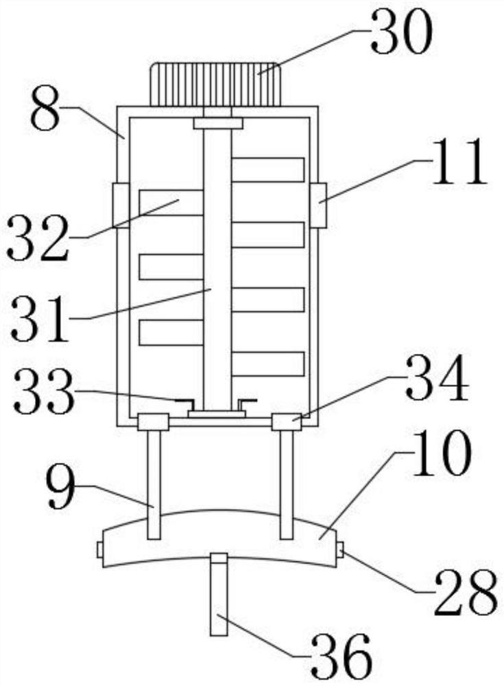 An anesthesia device for adjusting concentration in anesthesiology department