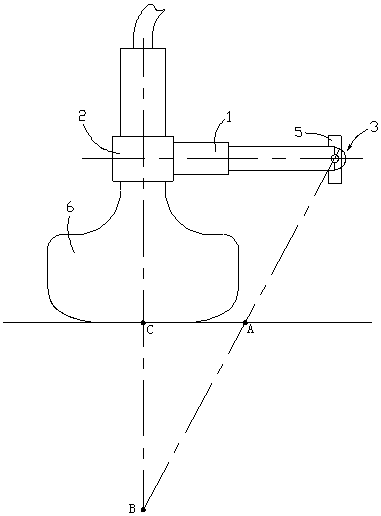 Ultrasonic in-plane puncture positioning device