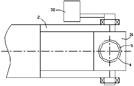 Ultrasonic in-plane puncture positioning device