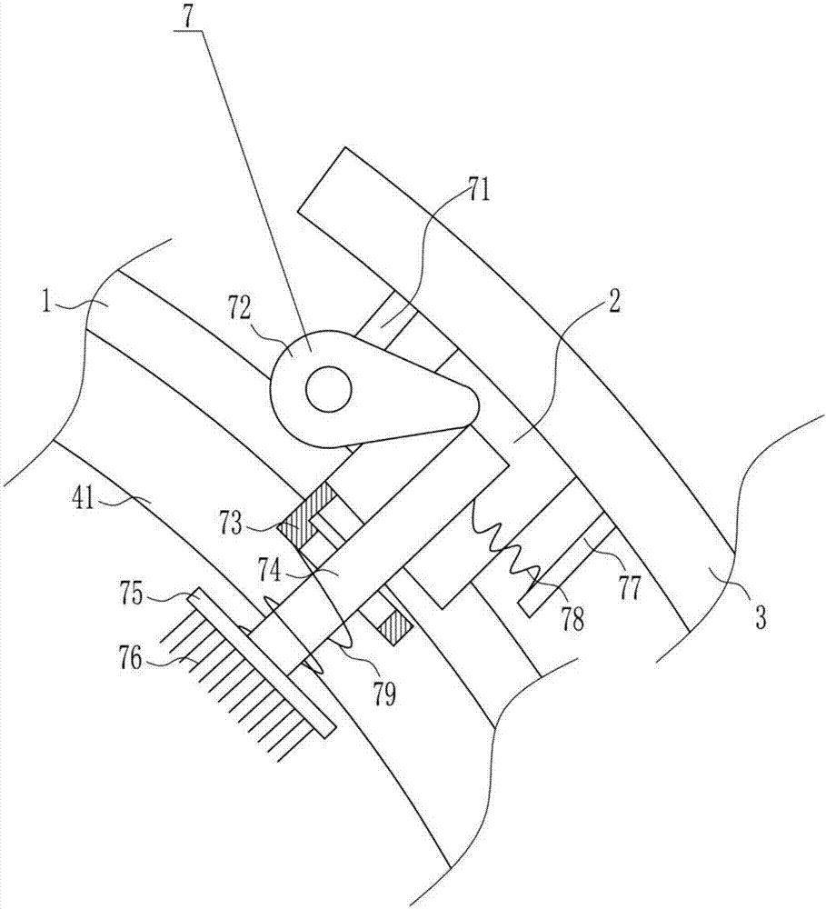 Pipeline outer wall chipping disposal equipment for petroleum pipeline welding