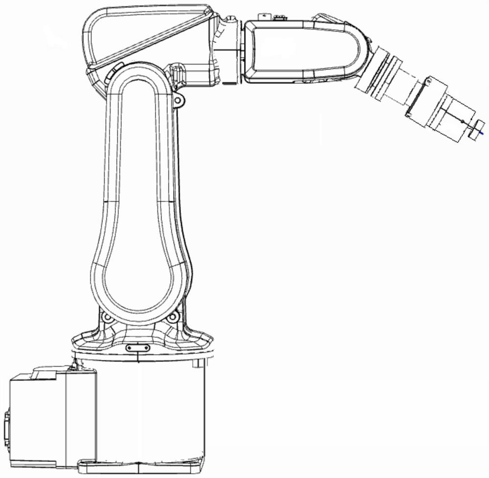 Robot force-controlled end effector and control method thereof