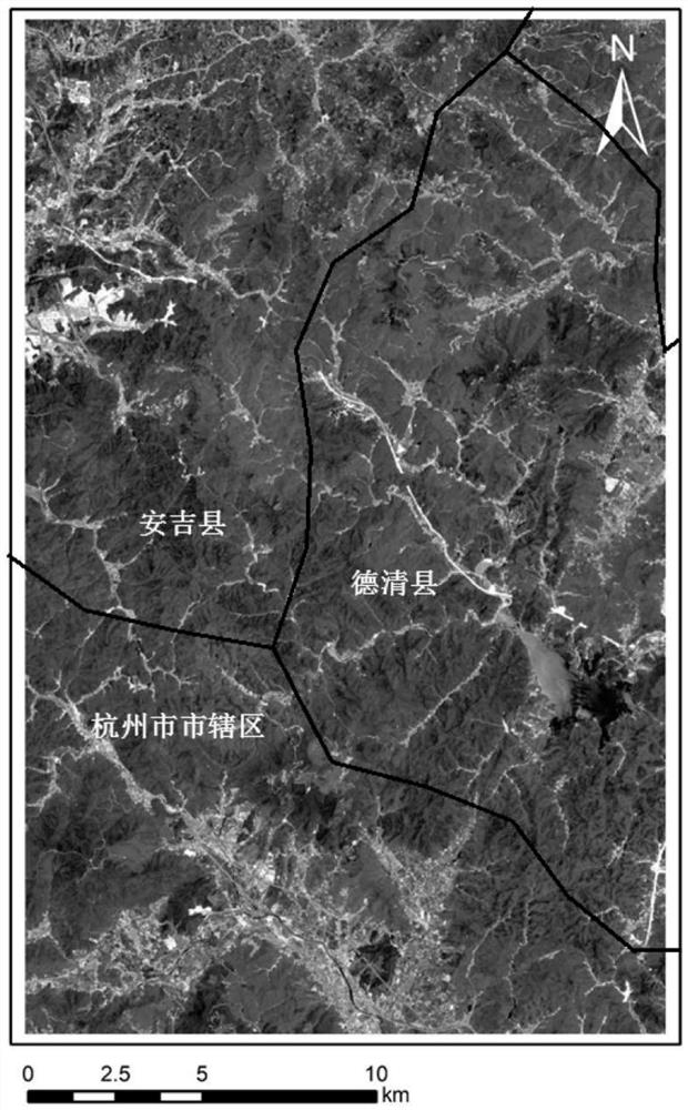 Phyllostachys pubescens forest remote sensing recognition method based on satellite images containing red edge bands and phenological differences