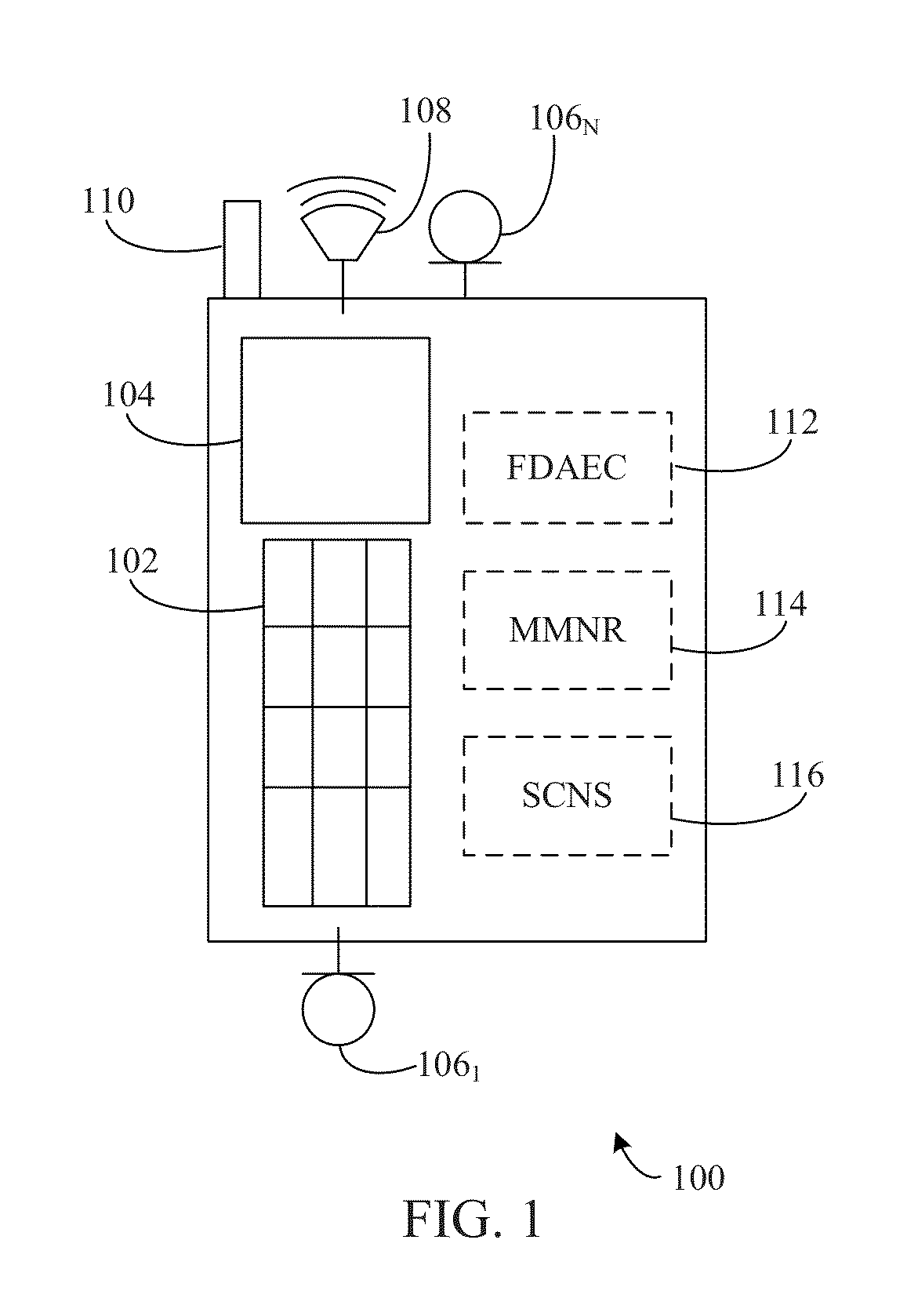 Multi-microphone source tracking and noise suppression
