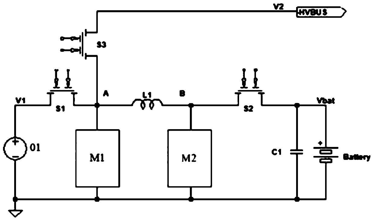 Multichannel bidirectional buck-boost circuit