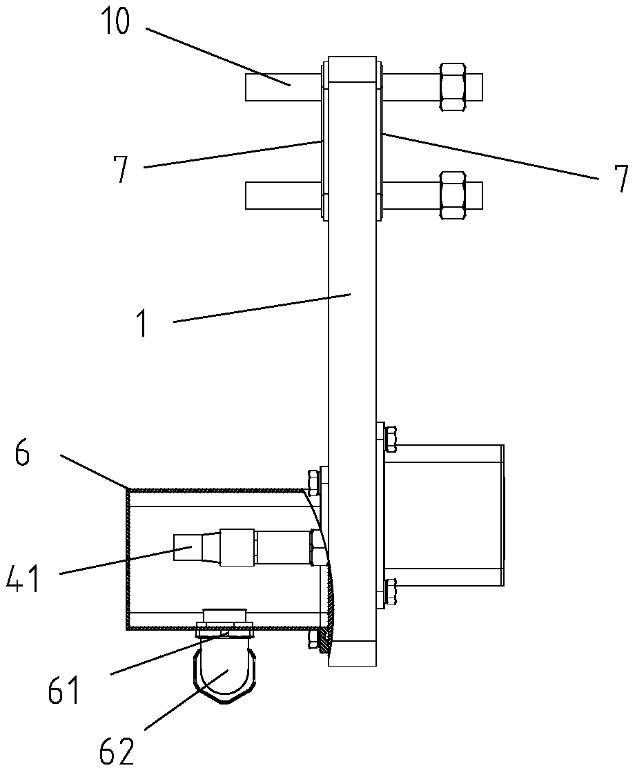 104 distribution valve air pressure monitoring module