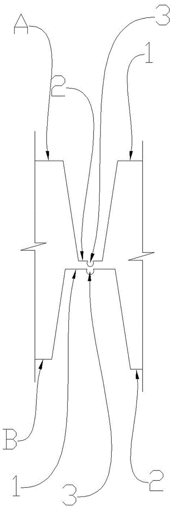 Double-layer corrugating overlapped foam concrete composite color steel plate and machining method