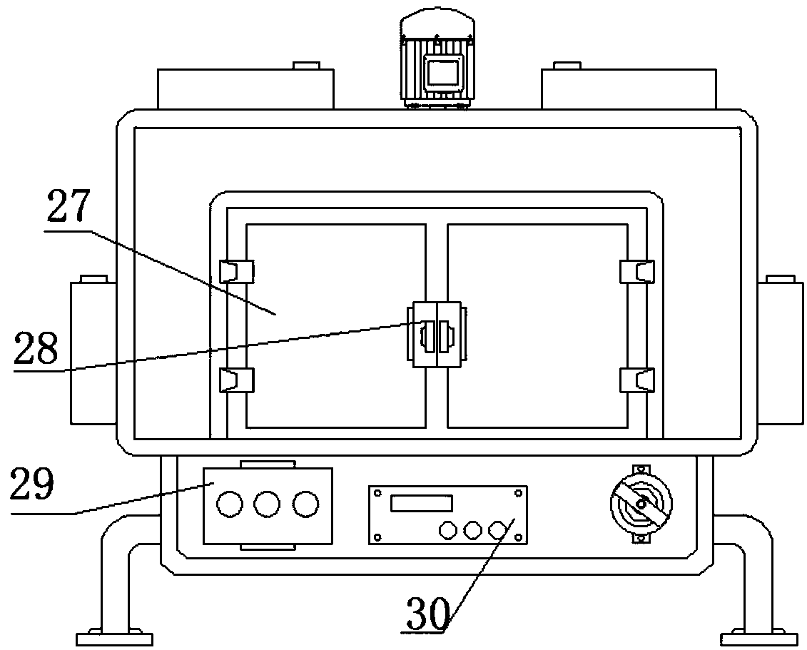 Fermentation compositing device for agricultural straw recycling