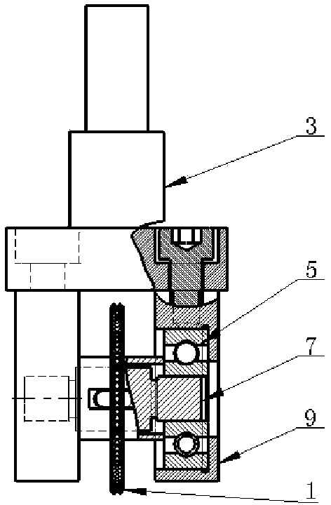 Method and rolling cutter for manufacturing LED multi-chip package substrate
