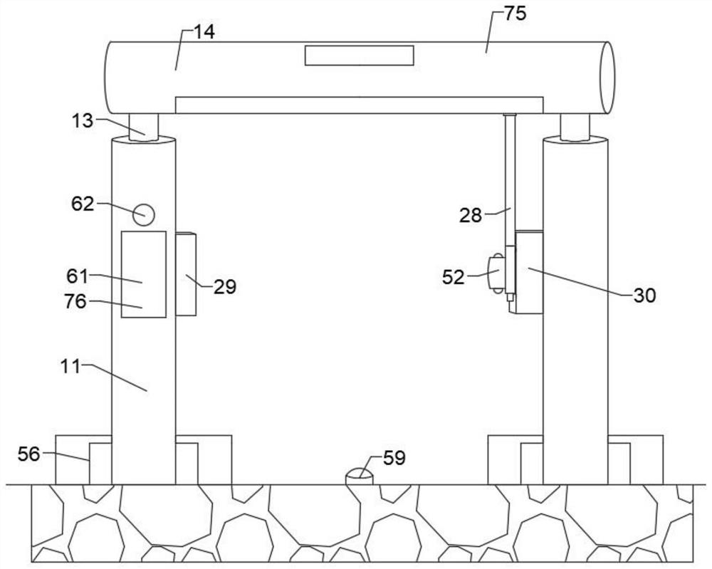 Face recognition system of parking space anti-theft system