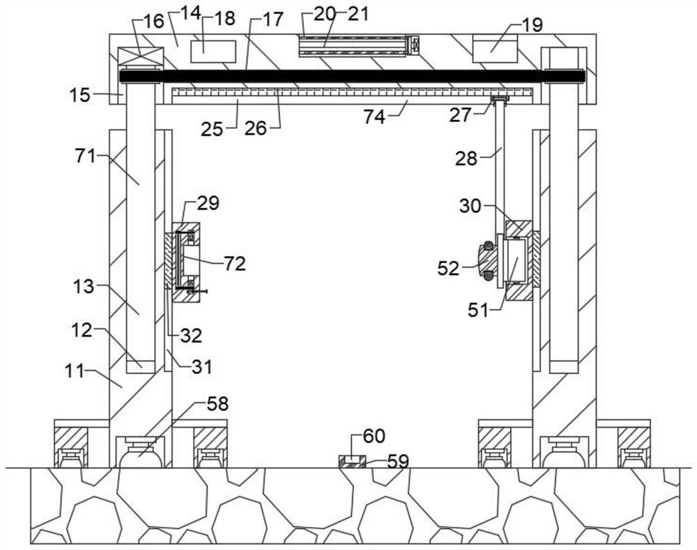 Face recognition system of parking space anti-theft system