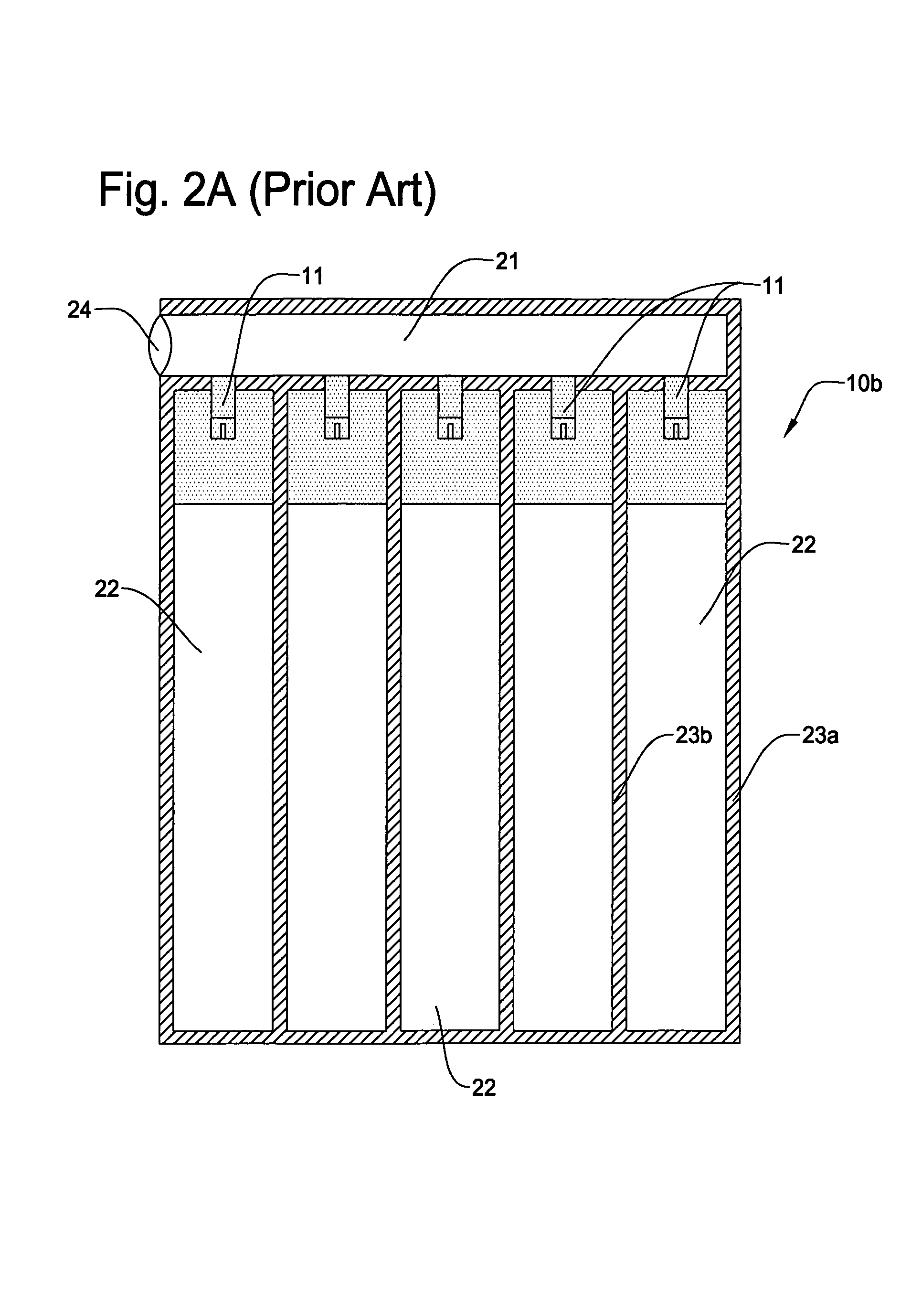 Structure of air-packing device having improved shock absorbing capability