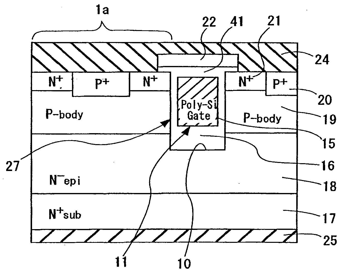 Semiconductor device having shallow trenches and method for manufacturing the same