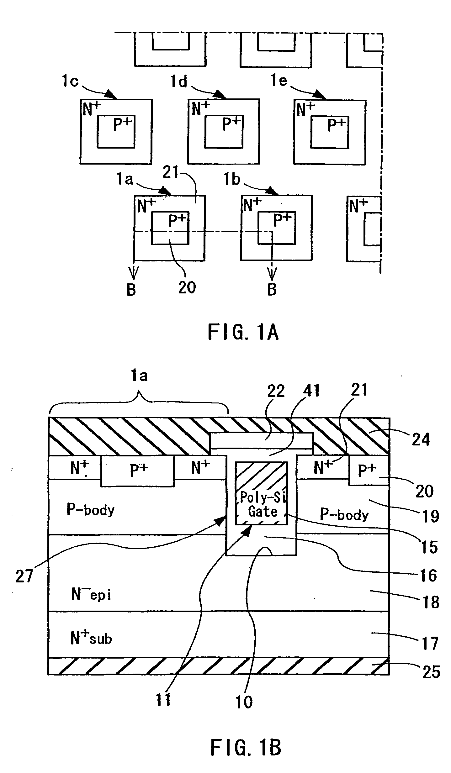 Semiconductor device having shallow trenches and method for manufacturing the same