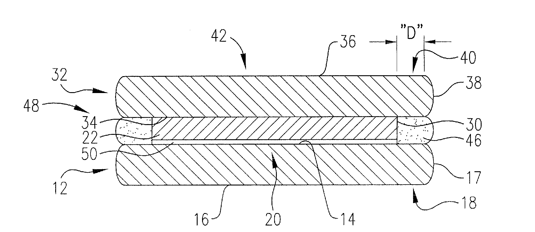 Method for reversibly mounting a device wafer to a carrier substrate
