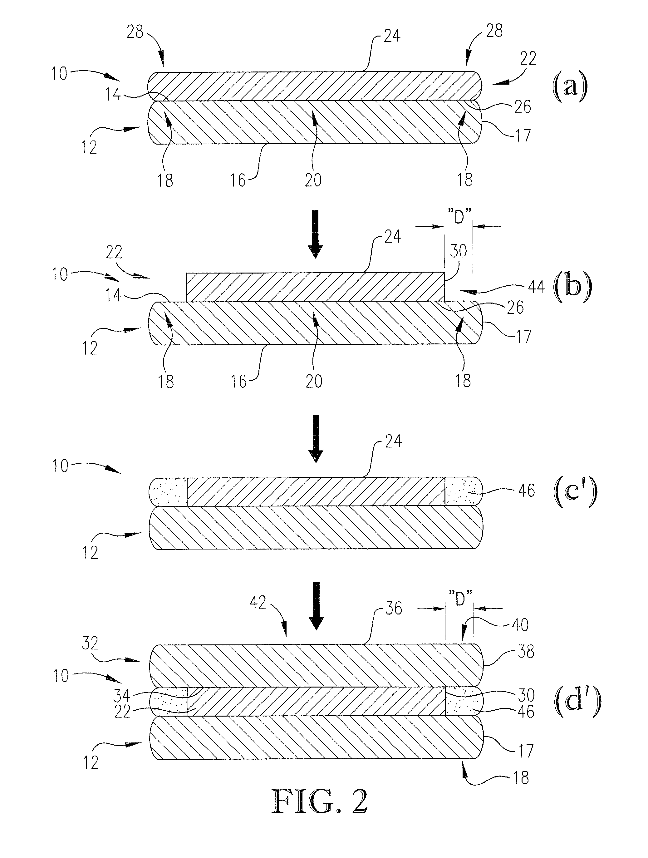 Method for reversibly mounting a device wafer to a carrier substrate