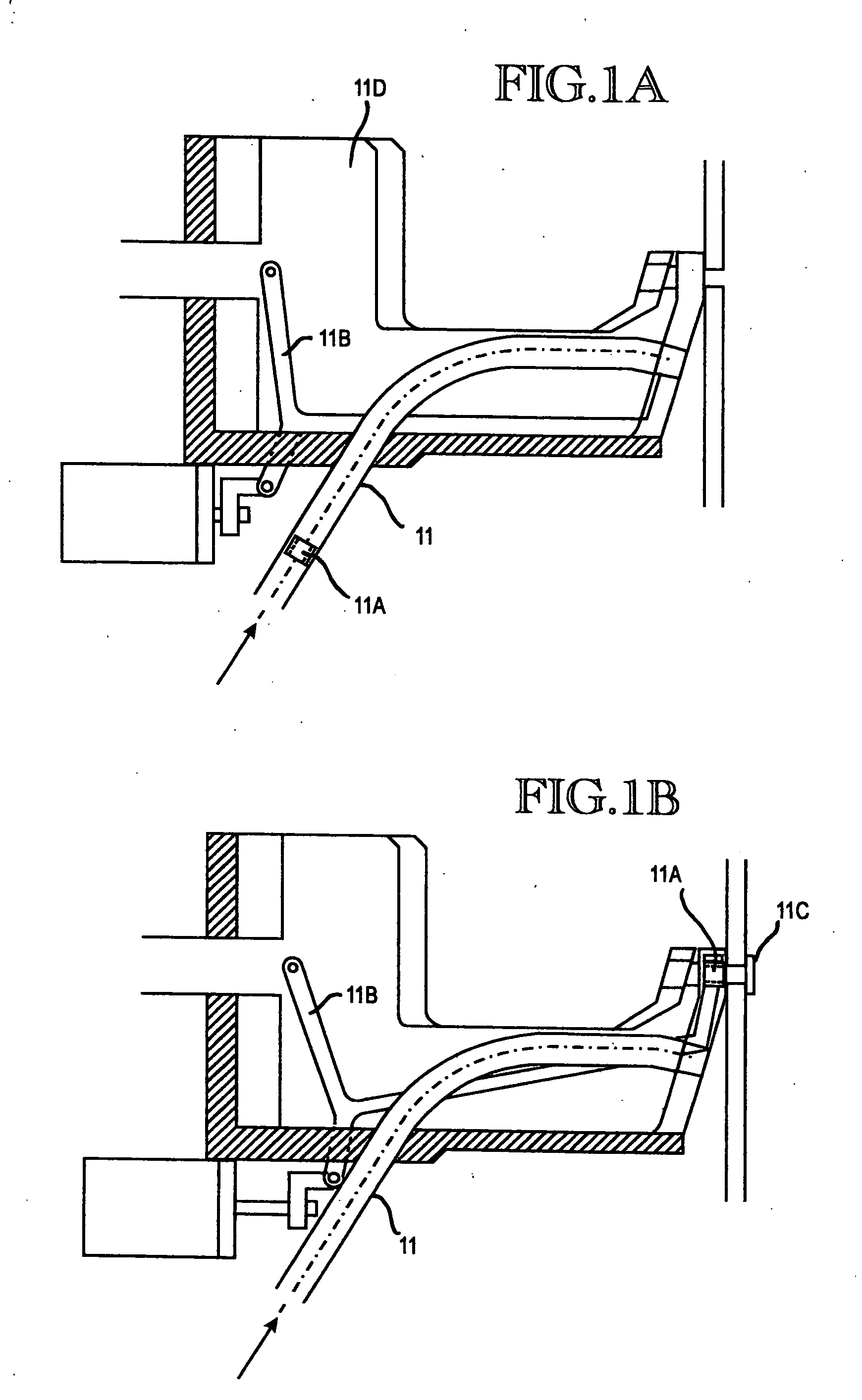 Self-aligning collar swaging system for airplane panel bolts