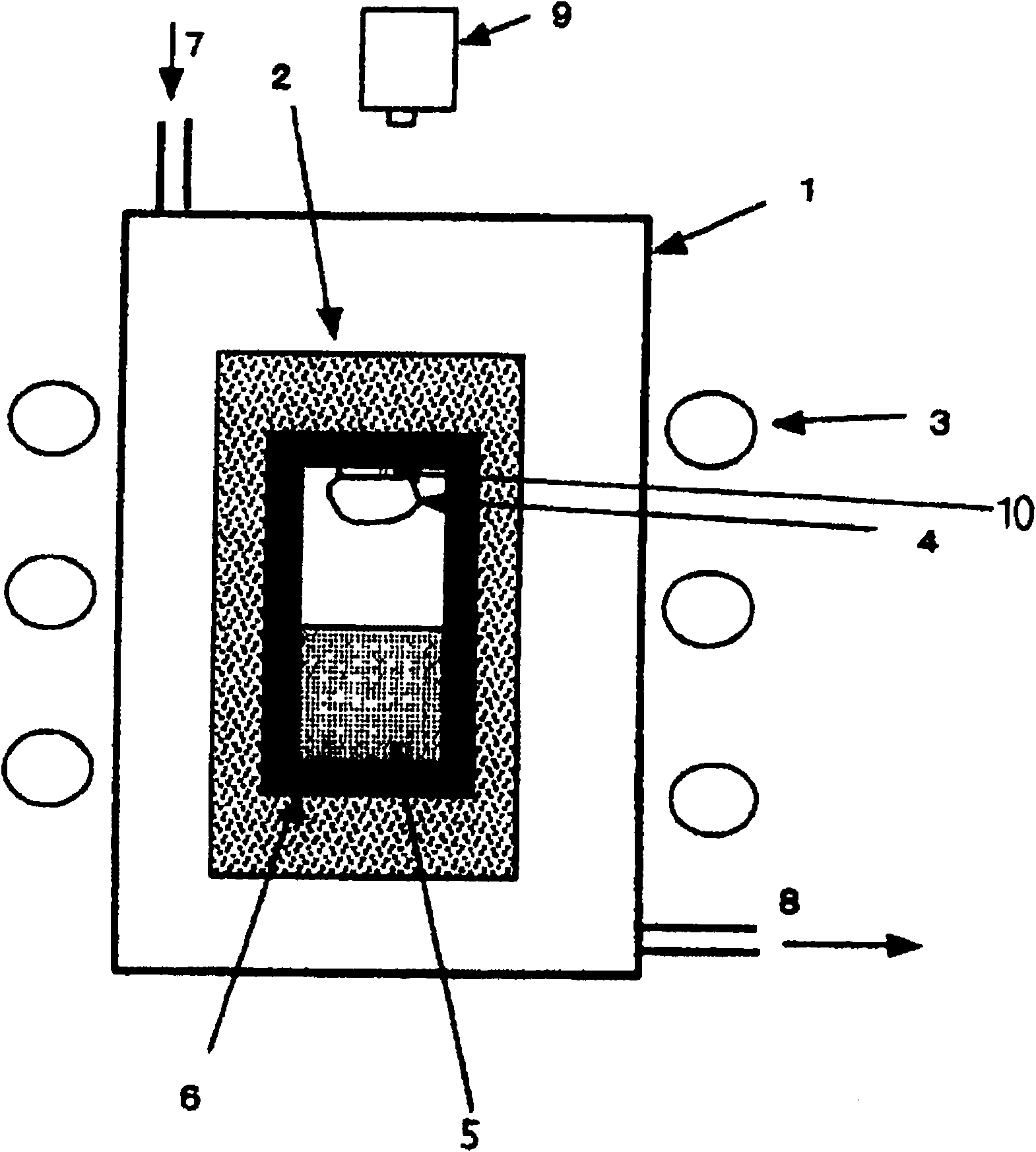 Process for producing single crystal of silicon carbide