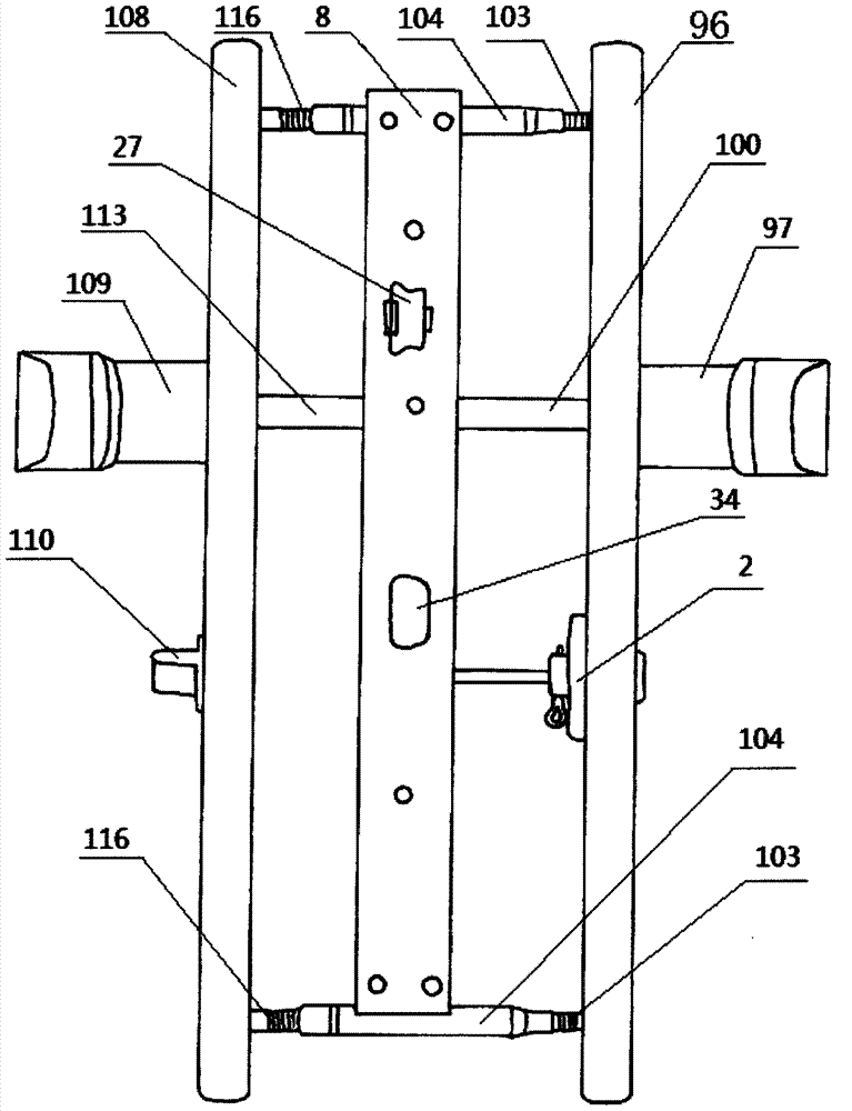 A simple indoor door lock