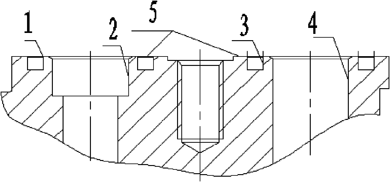 Processing method for automobile compressor rear cover
