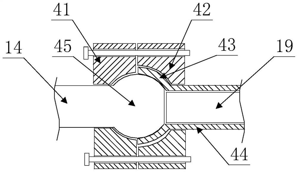 Sampling device for SO3 in stationary pollution source flue gas