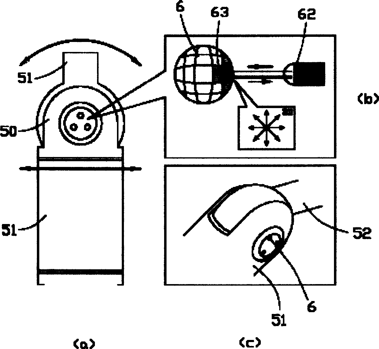 Angle detecting sensor and control system adopting said sensor for vehicle