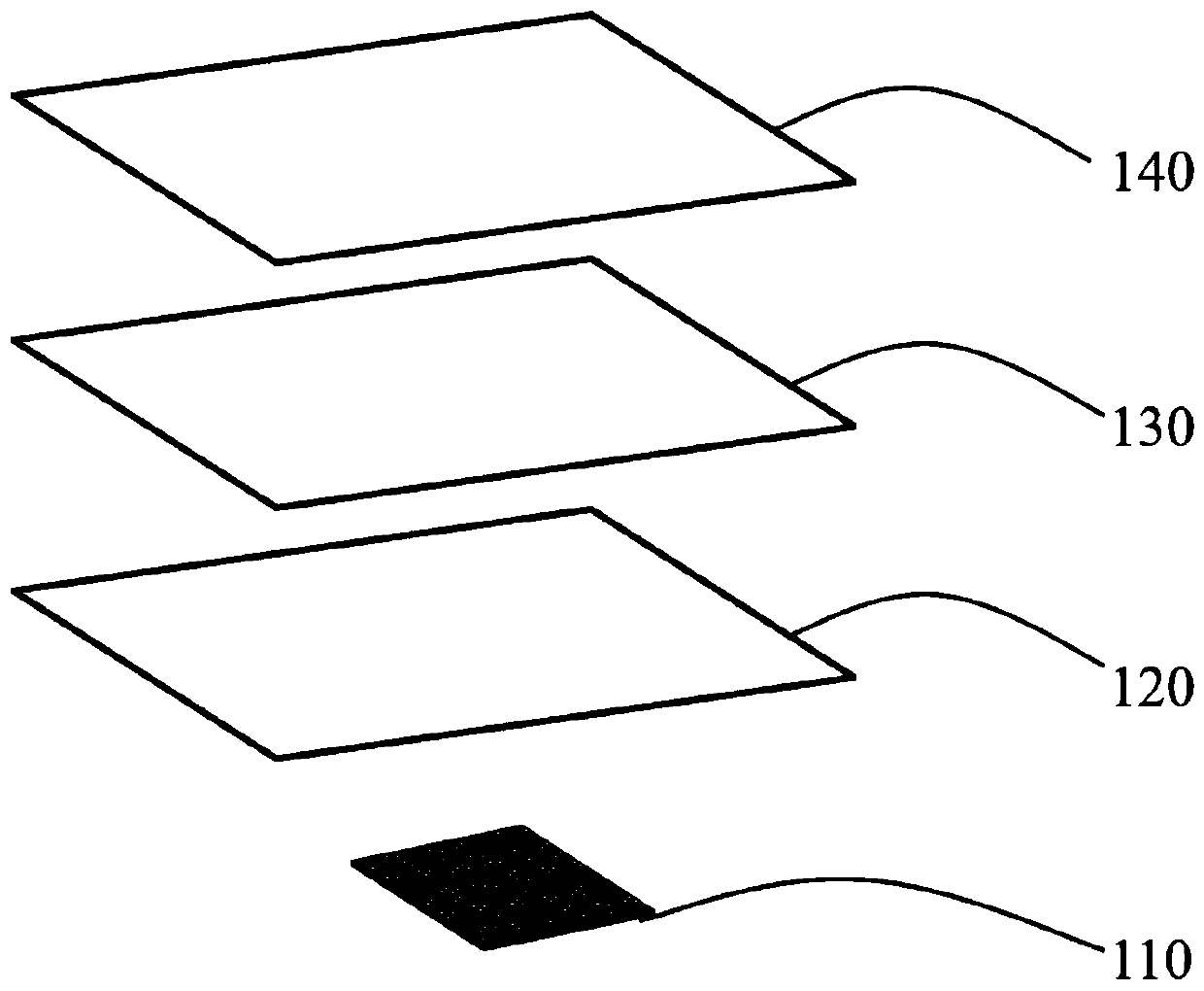 Backlight module for fingerprint identification in LCD screen and electronic equipment