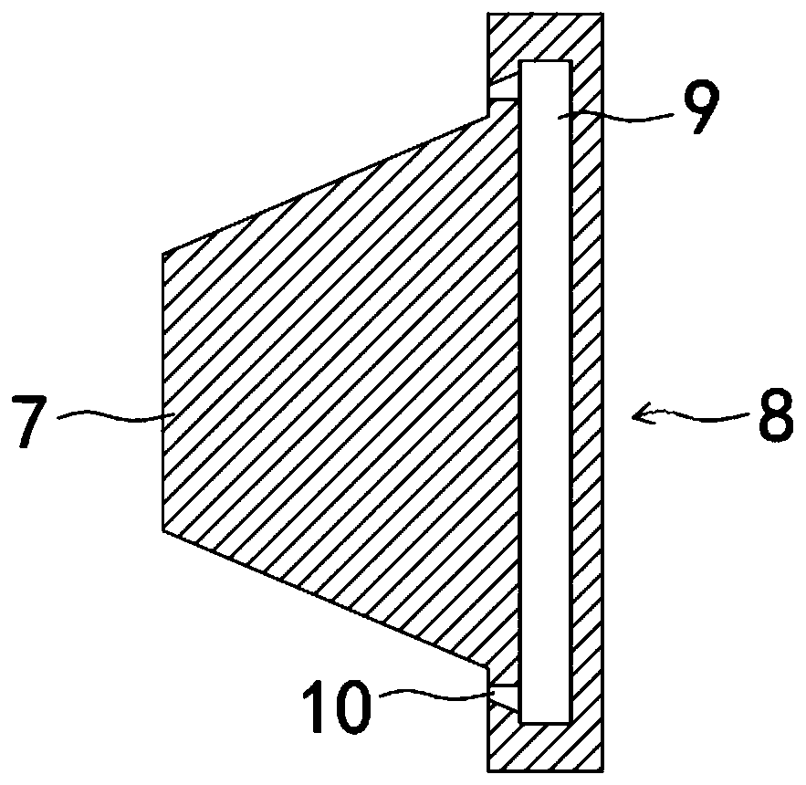 Self-cleaning type underground garage limiting device