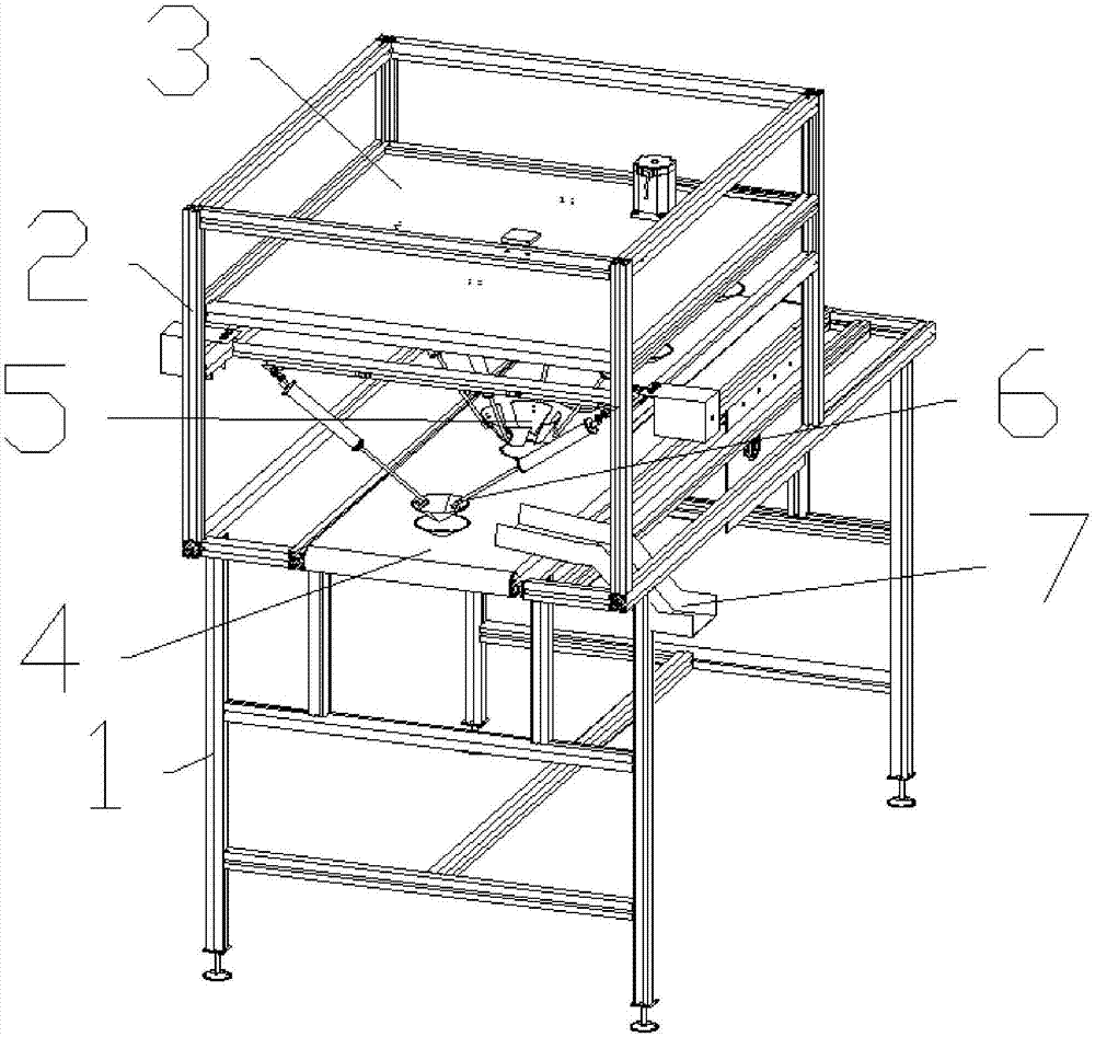 Self-adaptive broccoli automatic slicing machine and slicing method thereof