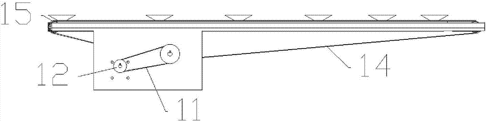 Self-adaptive broccoli automatic slicing machine and slicing method thereof