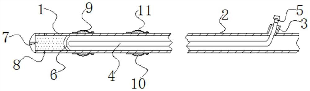 Clinical split type catheter for cardiology