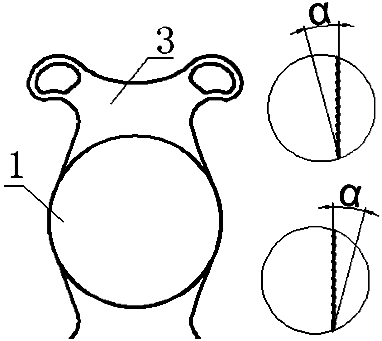 Axial spherical aberration progressive modulation type aspheric intraocular lens
