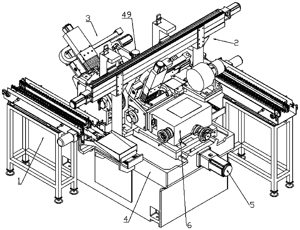 An automatic CNC grinding machine