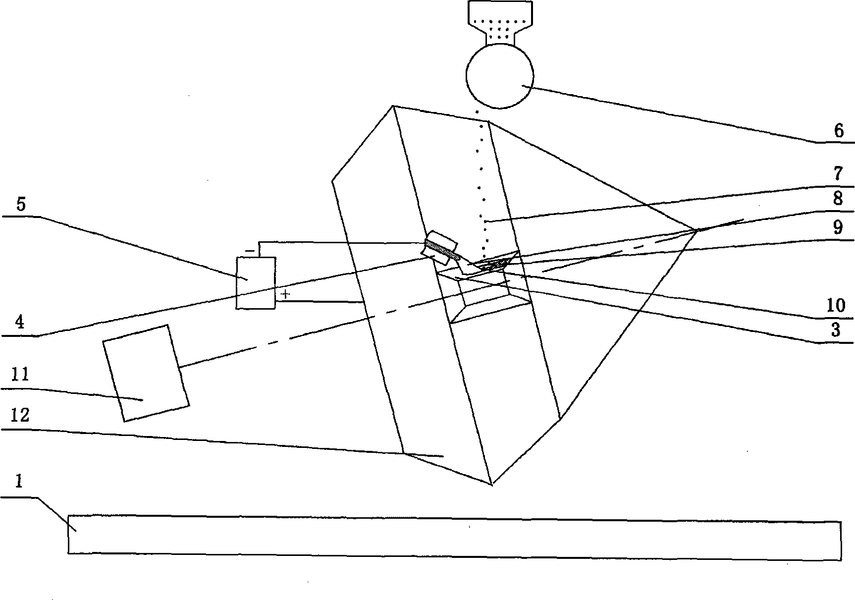 Method for preventing wolfram carbine decomposition and sinking in argon arc weld deposit process on base steel body