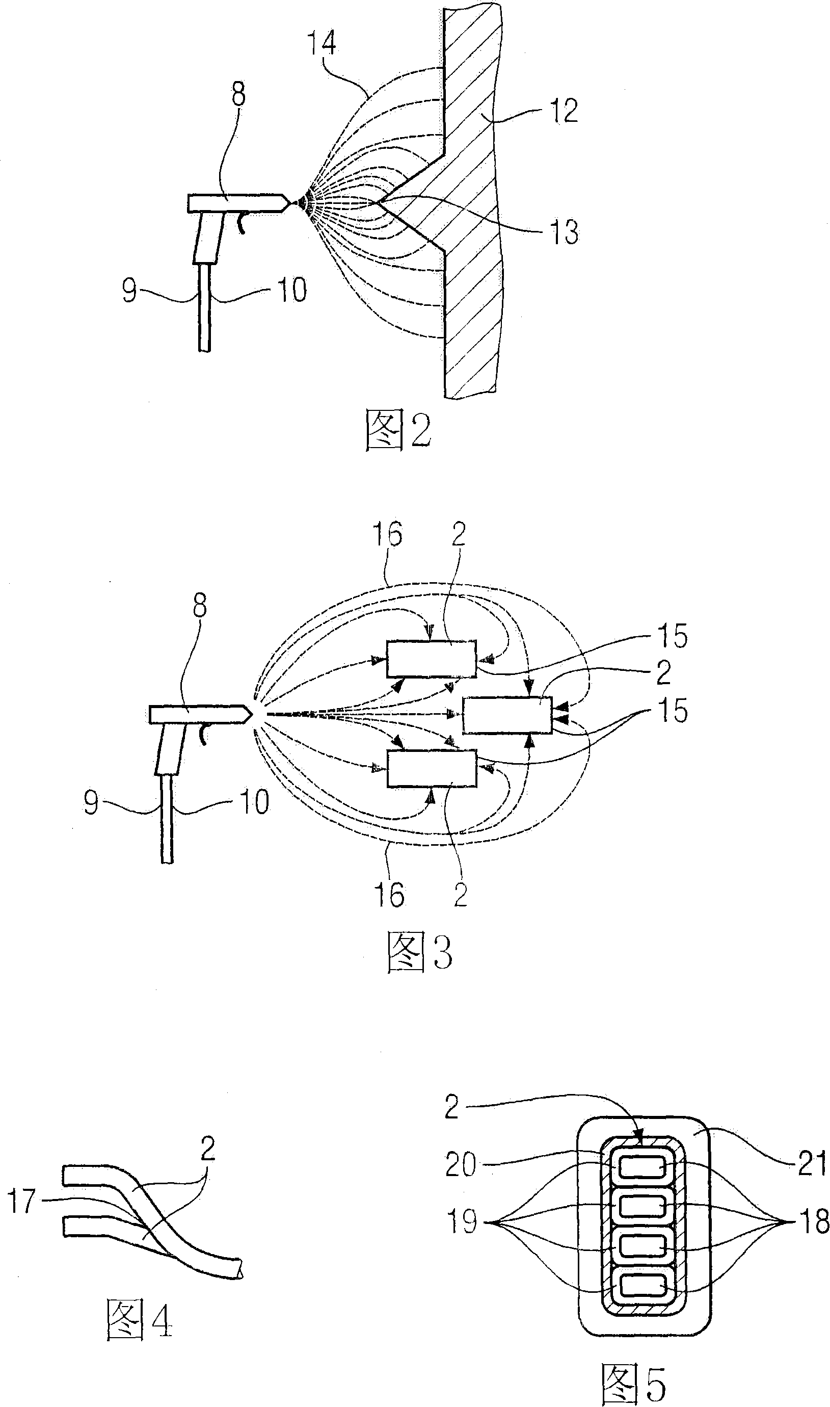 Coating method for an end winding of an electric motor