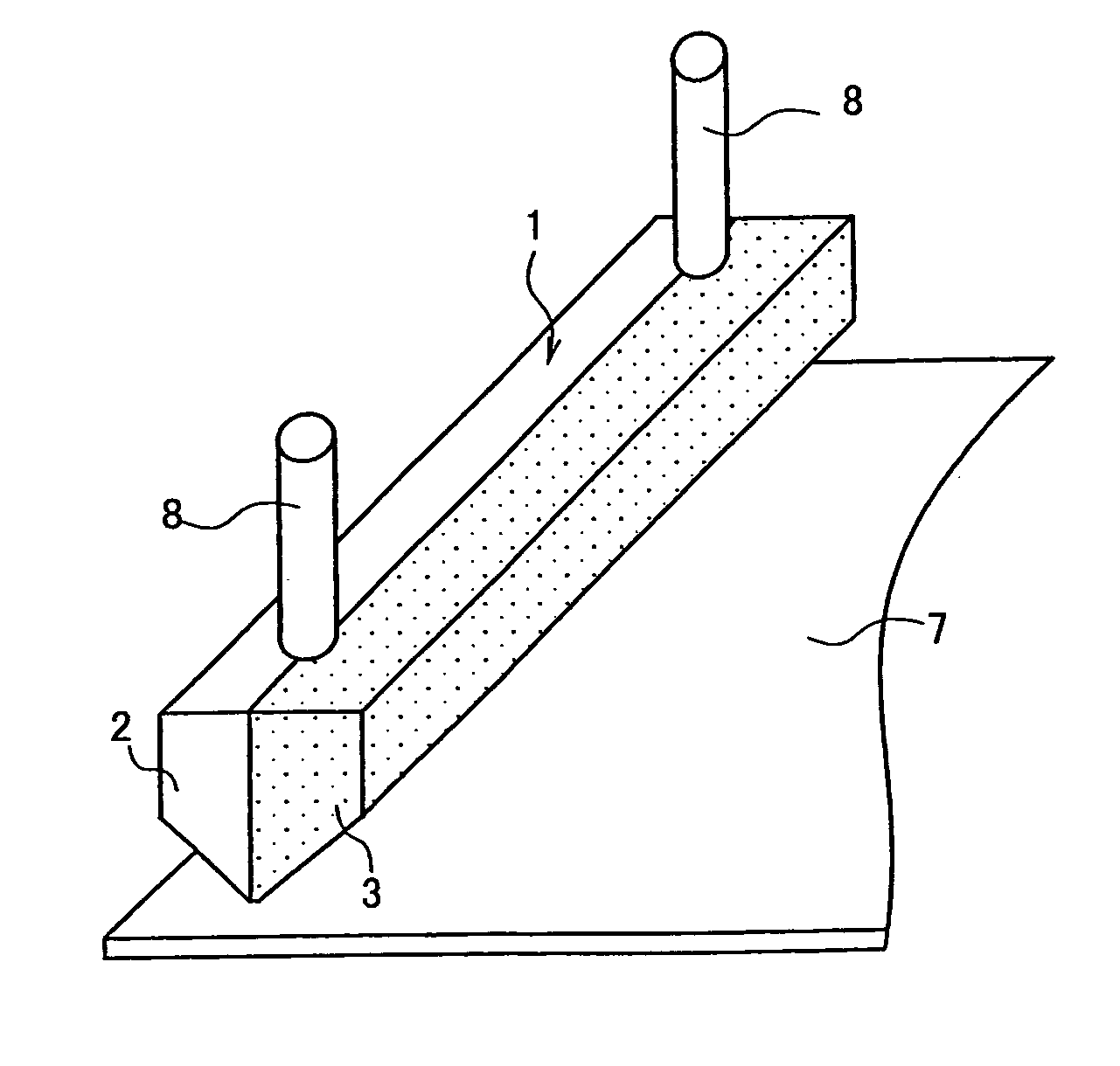 Slit nozzle and apparatus for supplying treatment liquid using slit nozzle