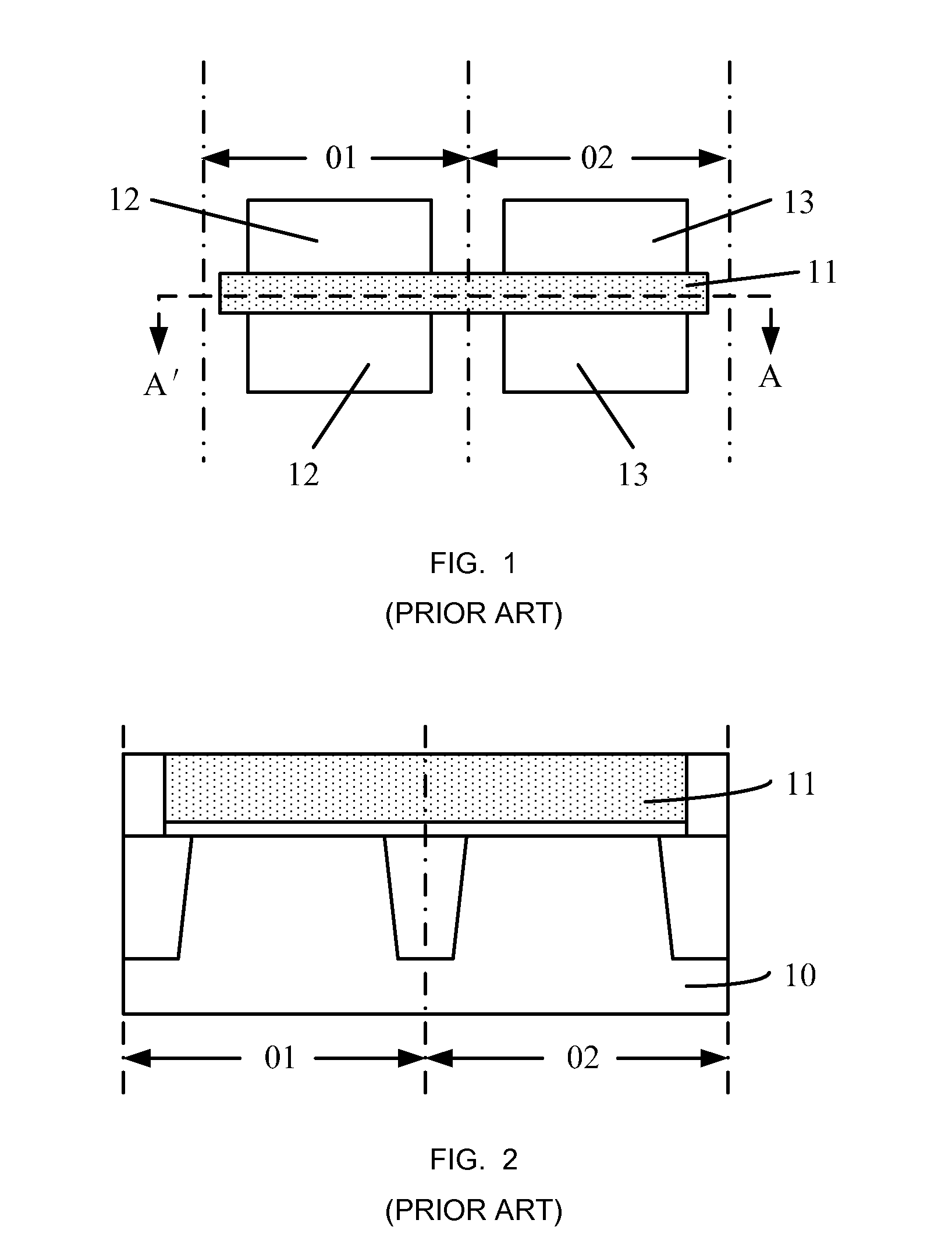 Semiconductor structure having common gate and fabrication method thereof