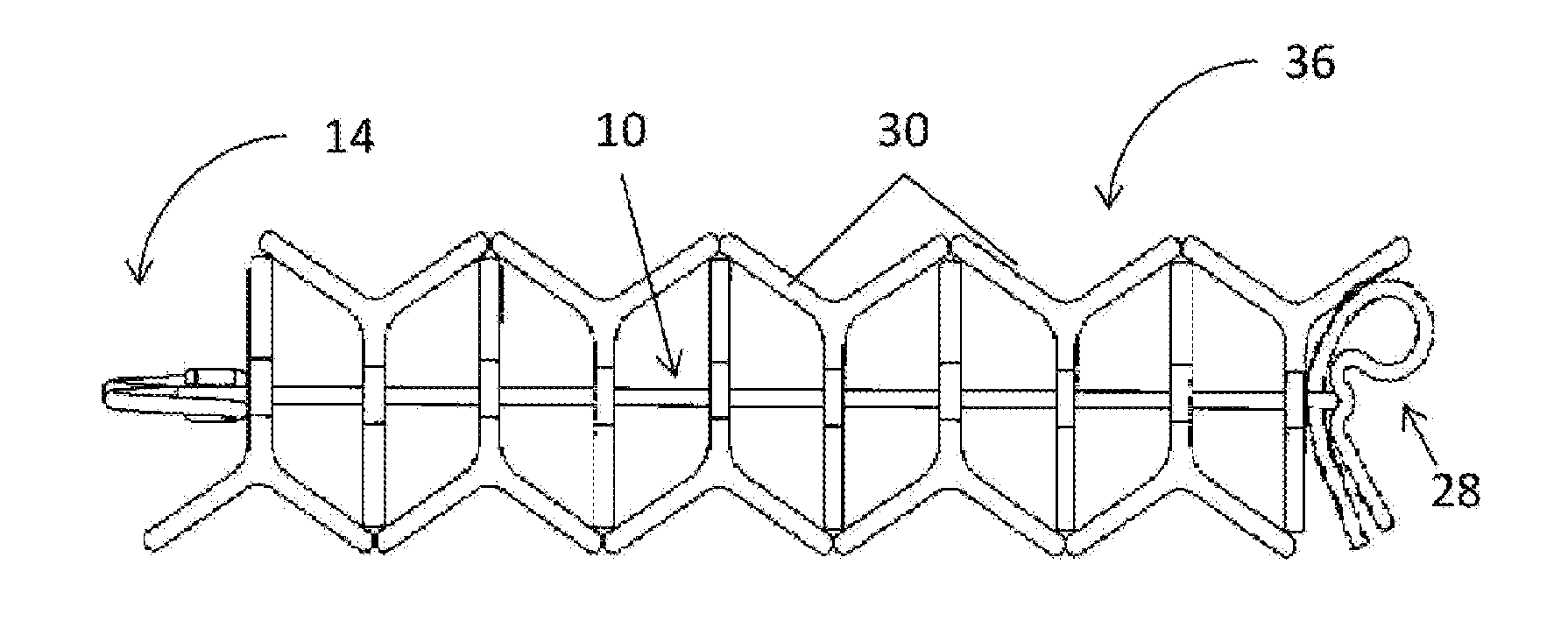 Device for securing posts together
